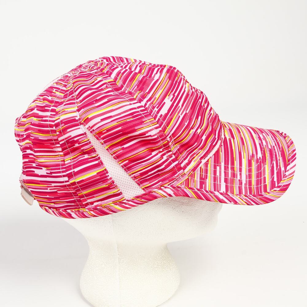 US Polo Assn Womens Athletic H&L Walking Running Biking Packable Hat Pink Multi - Picture 4 of 8